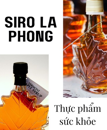 Đường Lá Phong ( Siro Cây Phong) – Thành phần tạo nên sự khác biệt cho Tàu Hũ Lá Phong